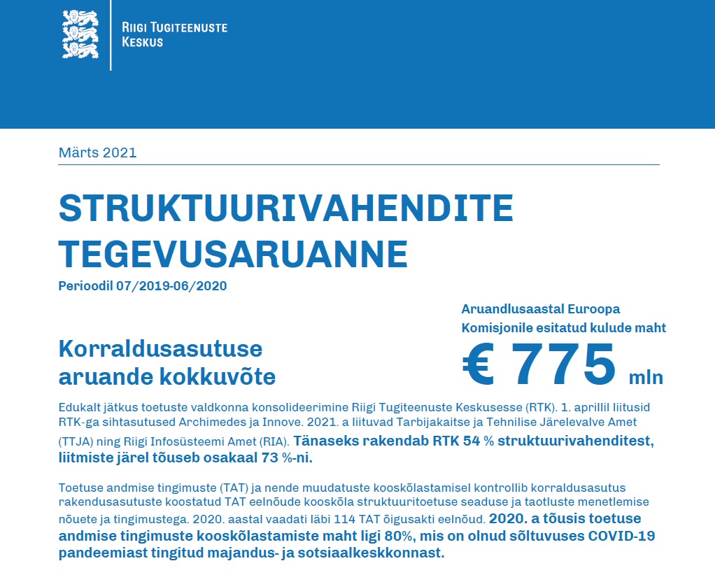 Toimivusanalüüsi onepager illustratsioon
